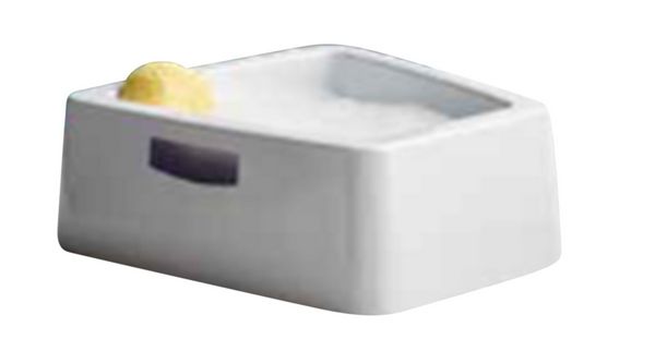 Vasca in materiale tecnopolimero bianco
