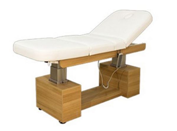 Lettino estetica in legno a 3 motori